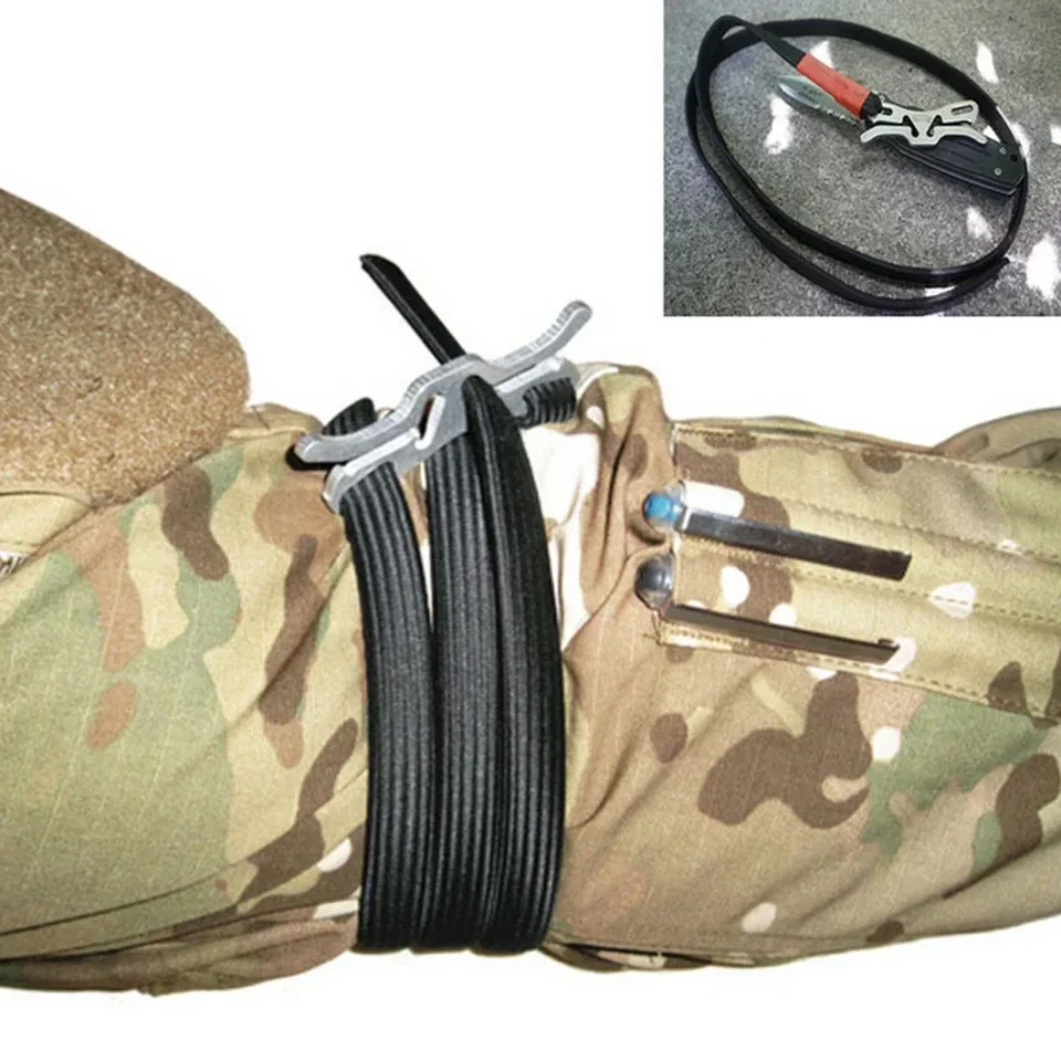 Outdoor Sports Fast Tourniket, One-Hand Operation Tourniket Tactical Combat Núdzový turniquet Outdoor prežitie výstroj