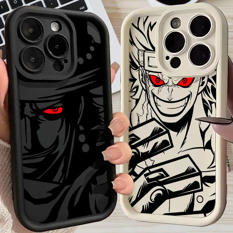 Overe Aces -Piece anime manga telefónne puzdro pre iPhone 11 12 13 14 15 16 Pro Max Zhustené silikónové puzdro pre iPhone 16 Plus Soft Cover