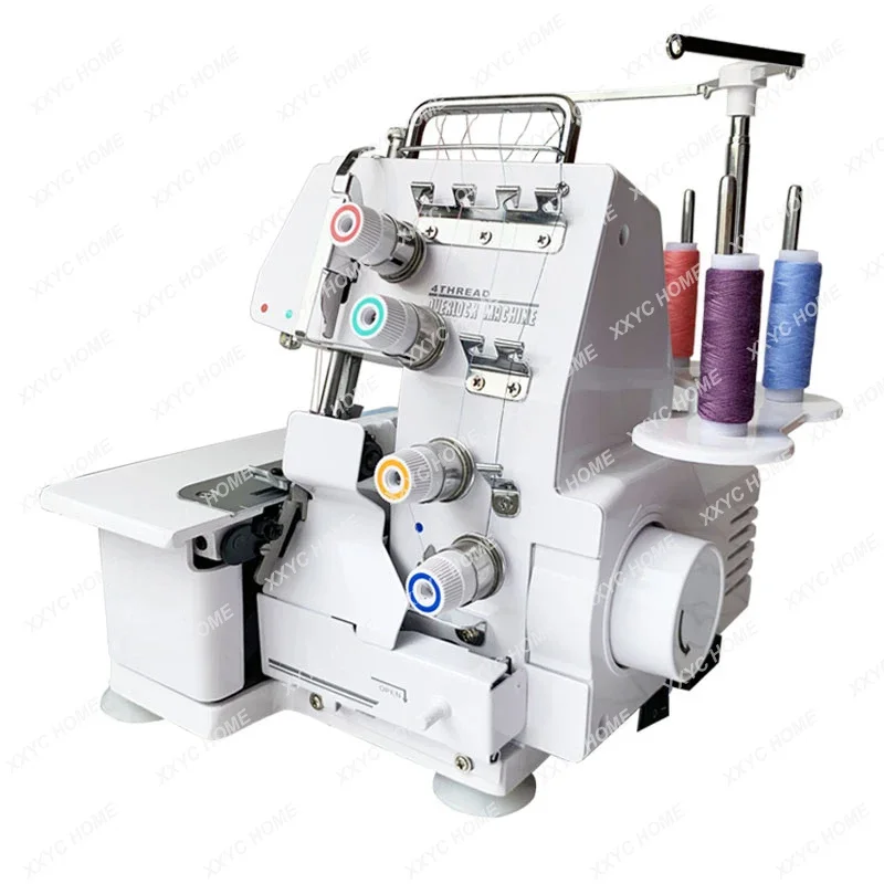Overlock Machine Domácnosť Elektrické malé trojprúdové štvorkolesie Nový stolný počítač Mini jednoduchý ovládací stroj