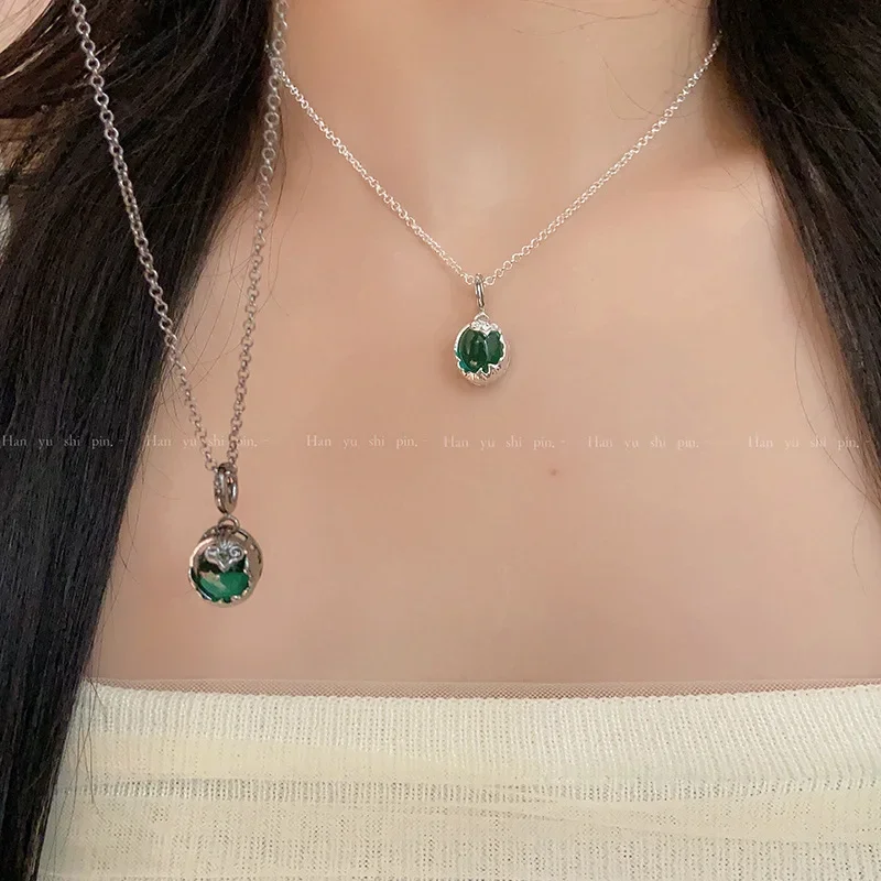 Overí Honkai: Periféry Star Rail Game Vynikajúce náhrdelník Módna simulácia simulácia Jade Genious Necksstrap Pendant