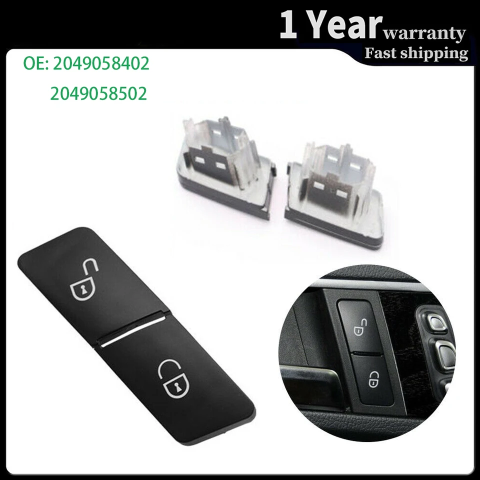 Ovládanie tlačidla prepínača vpredu vľavo vľavo 2049058402 pre Mercedes-Benz C GLK 204 E Trieda W212 W207 GL ml GLE GLS W166