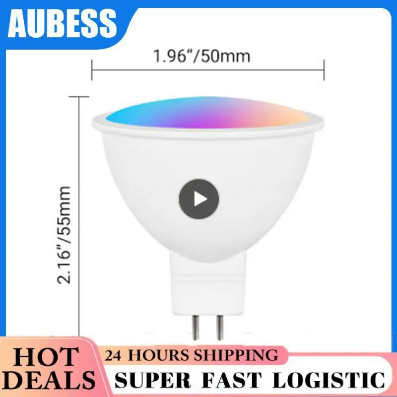 Ovládanie WiFi inteligentná LED žiarovka HOMEKIT E27 E14 GU10 LED žiarovka 100-240V / DC12V Siri hlasové ovládanie hlasu