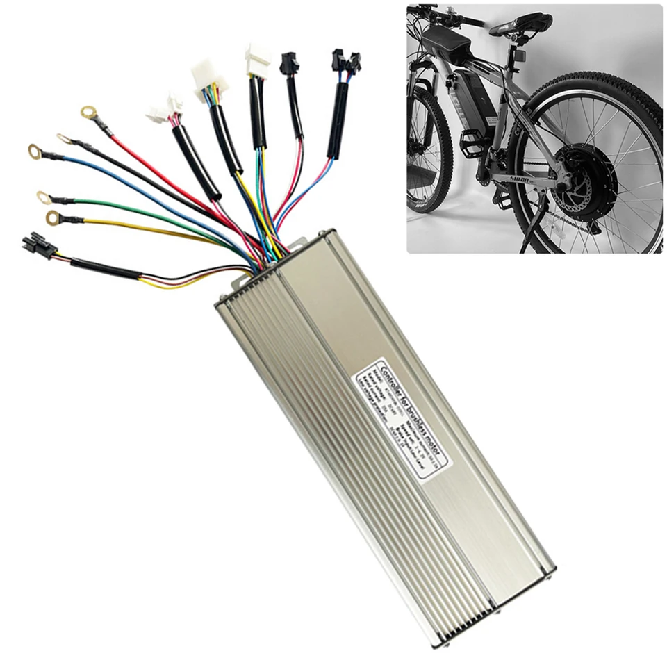 Ovládač EBIKE 48V 1000W/1500W/2000W/3000 W štvorcová vlna so svetelným riadkom 50A radičom pre displej KT LCD