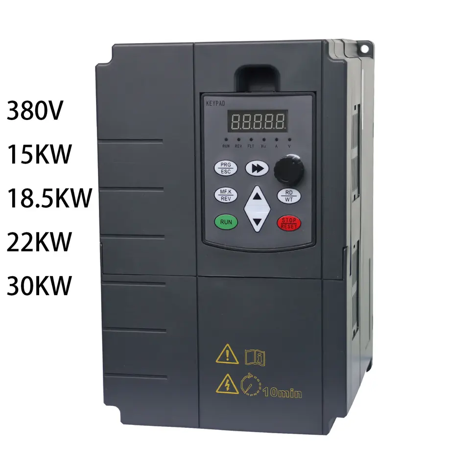 Ovládač rýchlosti motora-premenný frekvenčný prevodník 9600D, 50 Hz/60Hz, 1-fázový 220 V, 3-fázový 220V out, 15 kW/18,5 kW/22kW/30kW