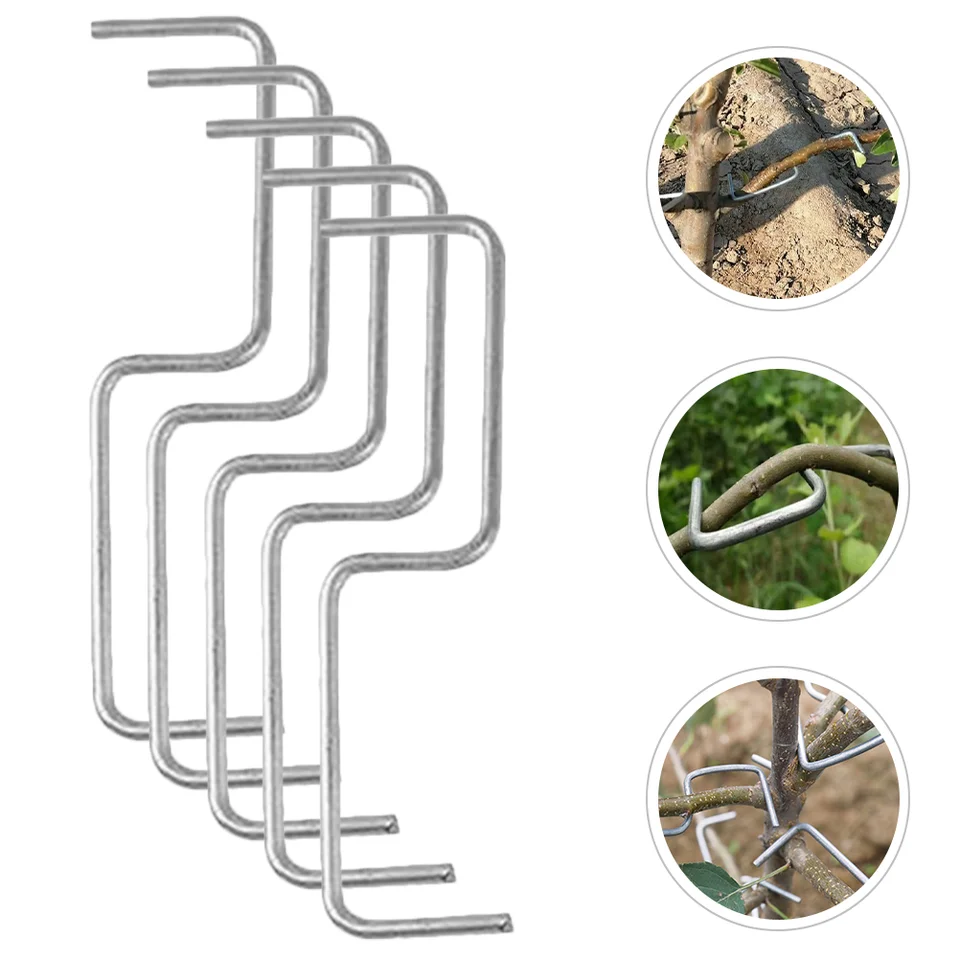 Ovocná časť vetvy Shaper Záhradníctvo Twig Clips Pobočky Pobočky ohýbali oceľové drôty tréneri