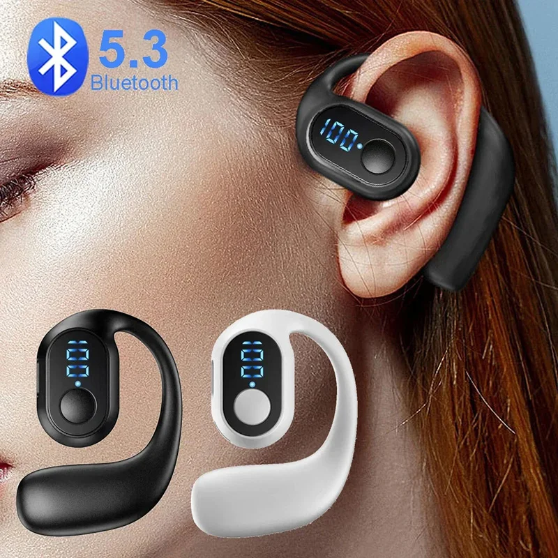 OWS Bluetooth 5.3 Slúchadlá bezdrôtové slúchadlá slúchadla Hifi stereofónny hluk na redukciu náhlavnej súpravy Headet