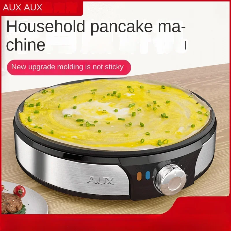 Oxfam Pancake Fruit Stroj Domácnosť Small Grain Electric Mriežková palacinka Nonstick šírenie vaječného koláča stroja