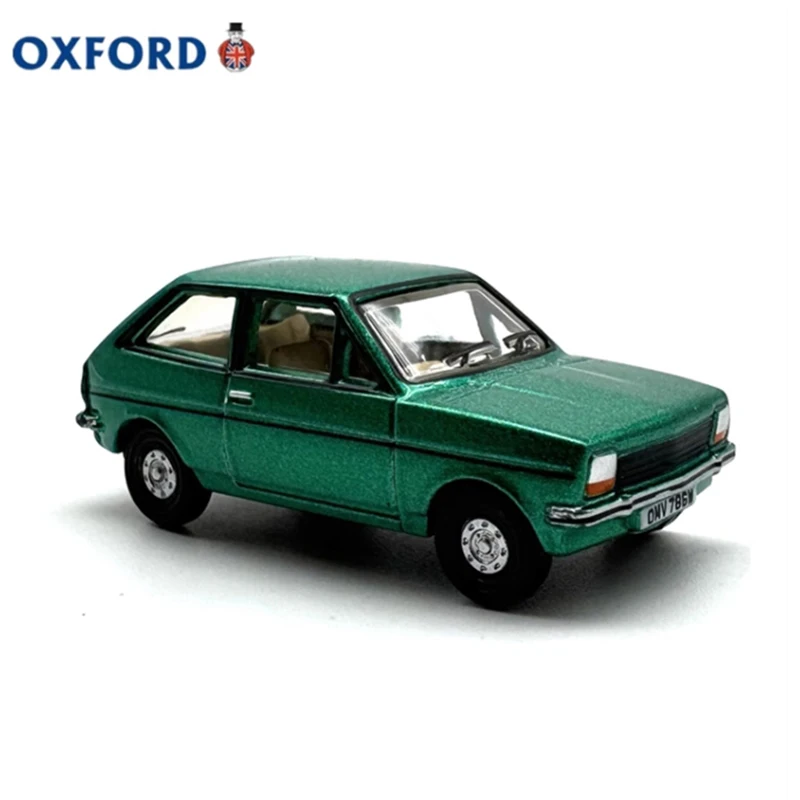 Oxford 1:76 Scale Carnival MK1 Emerald Green Miniatúrny model zliatiny zliatiny Zbierka simulácií