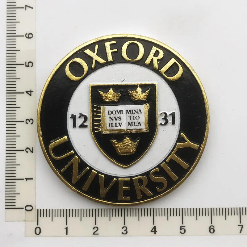 Oxfordská kreatívna, cestovná, pamiatka, remeslá, 3D, ozdoby, magnetizmus, živicový materiál, nálepky na chladničku