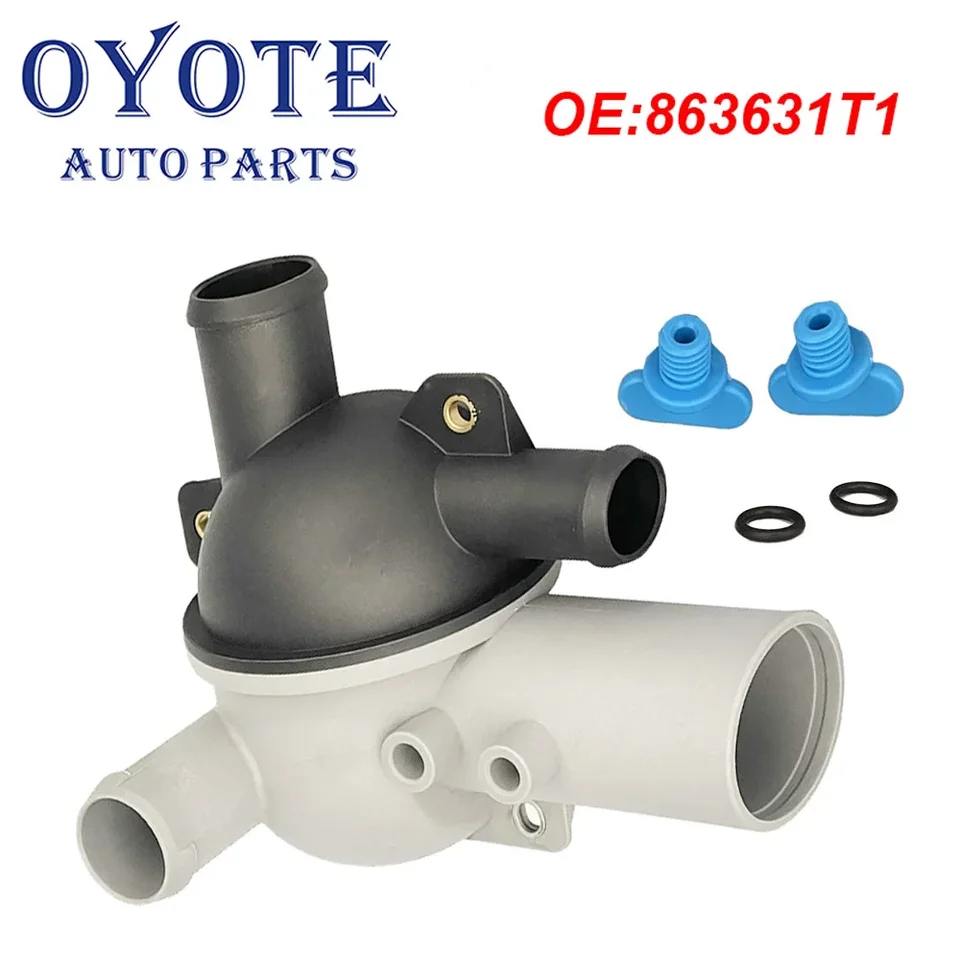 Oyote 863631T1 Distribútor krytu vody ASSY Nahrádza ručné odtokové zátky pre Mercruiser 4.3,5,0,7,6,2L 262 305 350 377