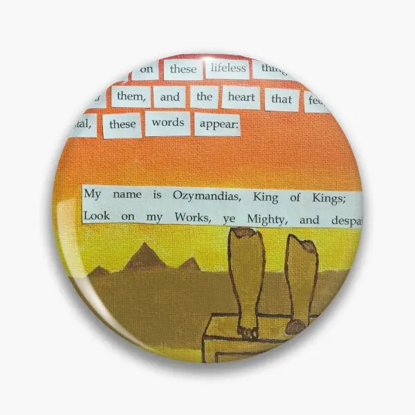 Ozymandias mäkké gombíky PIN milenec roztomilý brošňový dekor odznak Kreatívne dámske oblečenie klopa pin karikatúra vtipné šperky klobúk darček