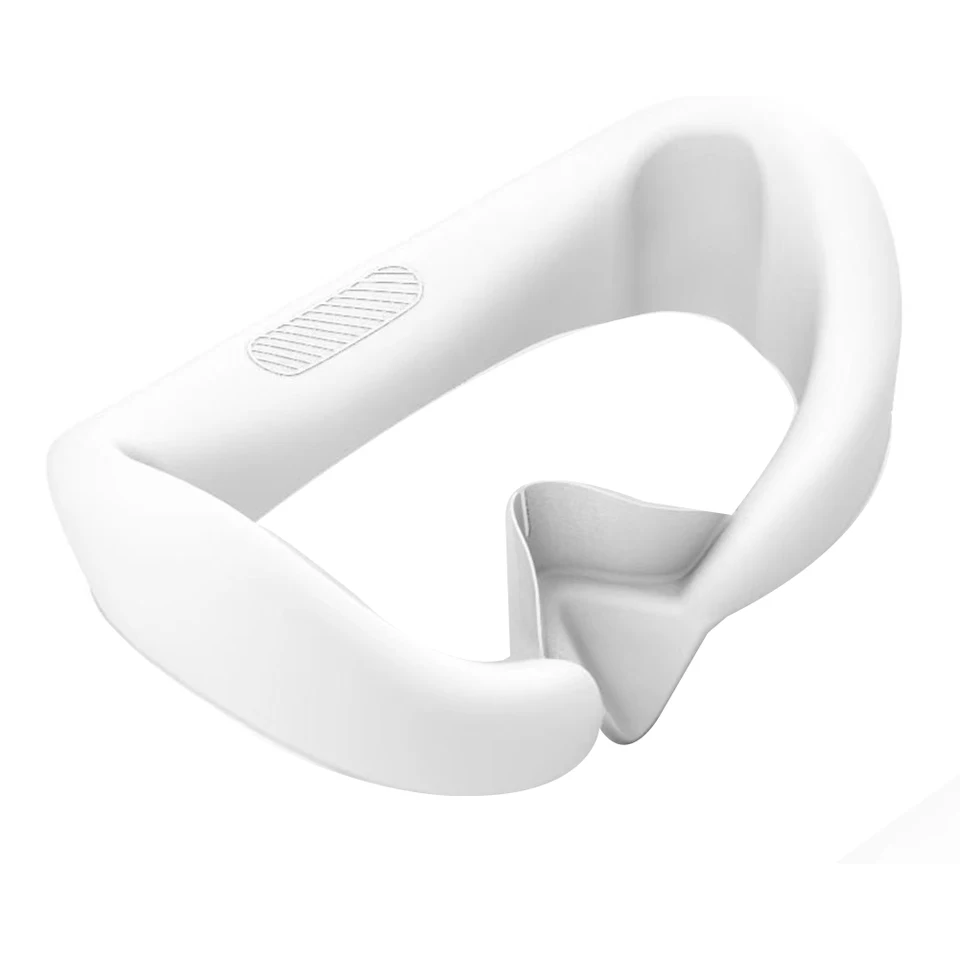 Očné podložky pre pico 4 silikónové náhradné masky na tvár Ochranné puzdro Anti-Sweat Mask VR okuliare Purchory (biele)