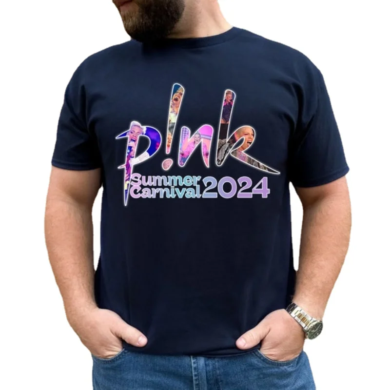 P! NK Pink Singer Summer Carnival 2024 Tour Tour, Lovers Tour, Tour Tour, Trustfall Album Men Dámske oblečenie