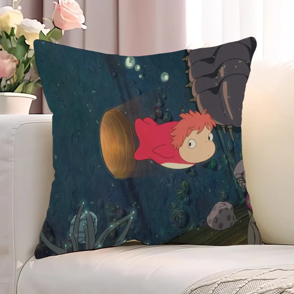 P-Ponyo na útesoch stoličky vankúšové kryt
