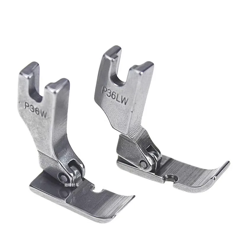 P36W P36LW široký šnúrku nohy pretlačky nohy pre nohy pre Juki Brother Singer Jack Siruba Industrial Lockstitch Šijací stroj
