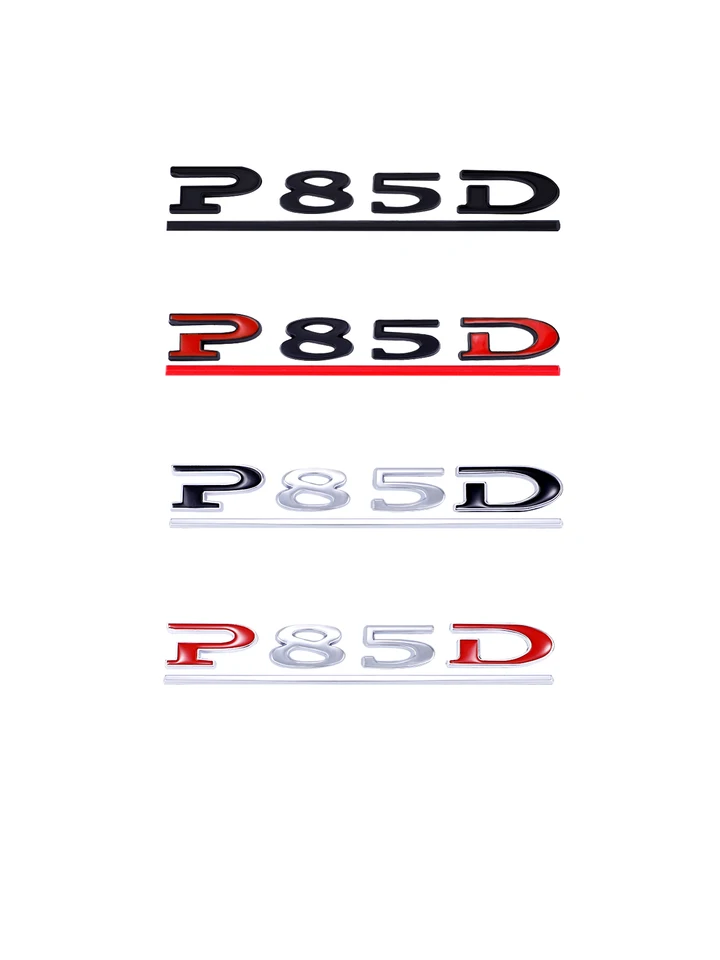 P85D EMBLEM Auto STRACKER Príslušenstvo Mini Cooper Tools Automatické pre všetky druhy modelov Changan V7 ALSVIN 2019 HONDA ACCOND MAZDA3BL