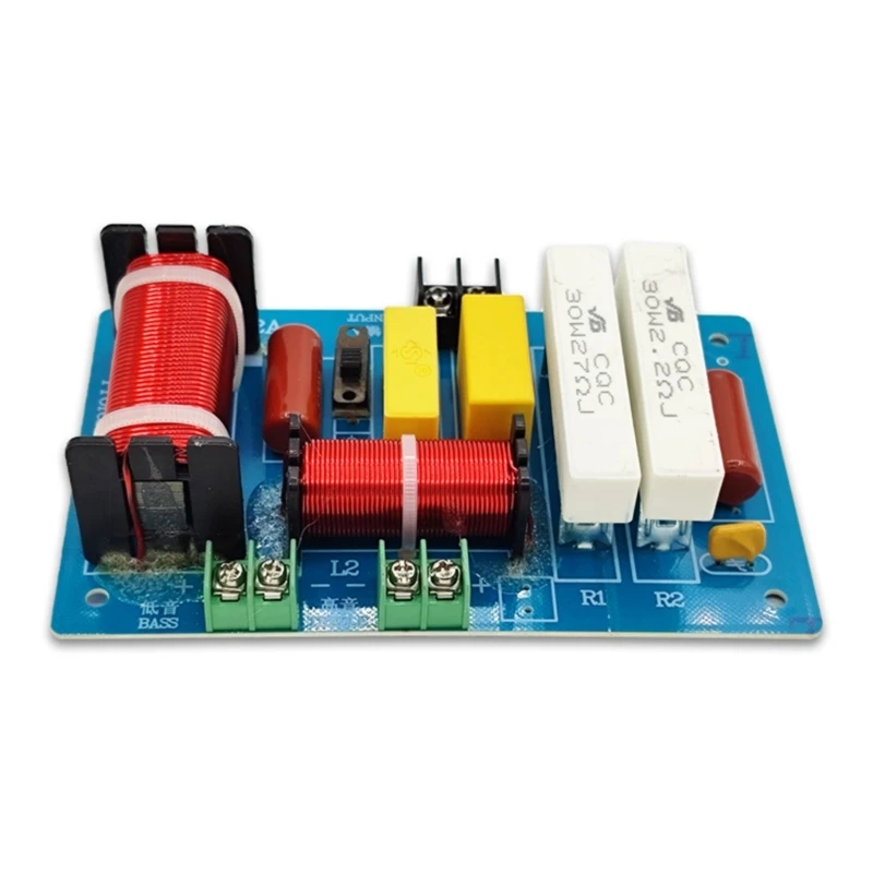 PA-2A 2 spôsoby reproduktora Treble+Basové frekvenčné deliderové crossovery reproduktory DIY pre domáce kino