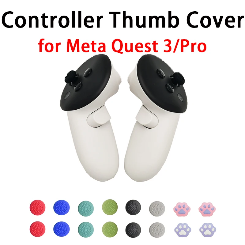 Palecový kryt pre meta quest 3 dotykový ovládač Rocker Cap Tumbstick Silikone Case for Quest 3/Pico 4 VR Príslušenstvo