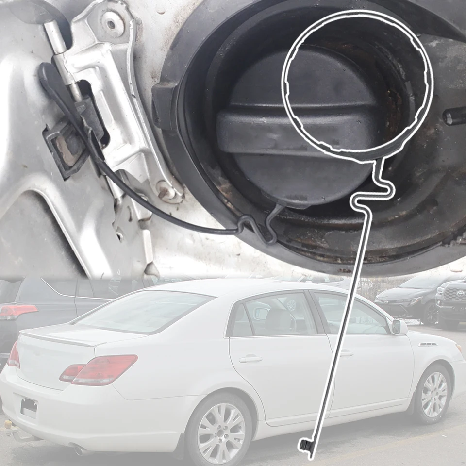 Palivová nádrž na palivovú nádrž na plynový výplň Tether lano popruh káblové príslušenstvo pre Toyota Avalon XX30 2012 2010 2010 2009 2008 2008 2007