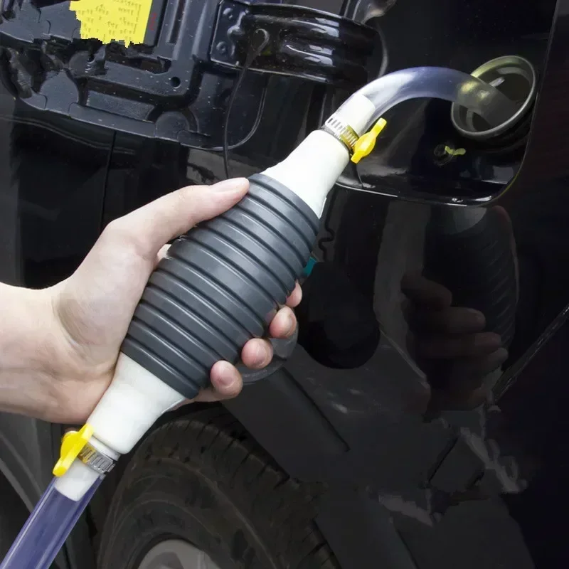 Palivové čerpadlo na prenos ropy Palivové čerpadlo benzínové nafty Kvapalina Manuálne čerpadlo čerpadlo Siphon Saver Saver CAR Palivové čerpadlo benzínové motocykle Vozidlo