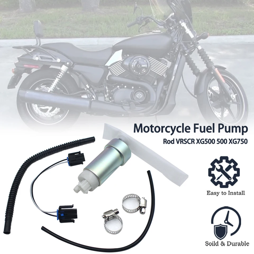 Palivové čerpadlo pre motocykle pre Harley Davidson Softail Springer Street Rod VRSCR XG500 500 XG750 750 V Rod Sval VRSCF 75284 08A