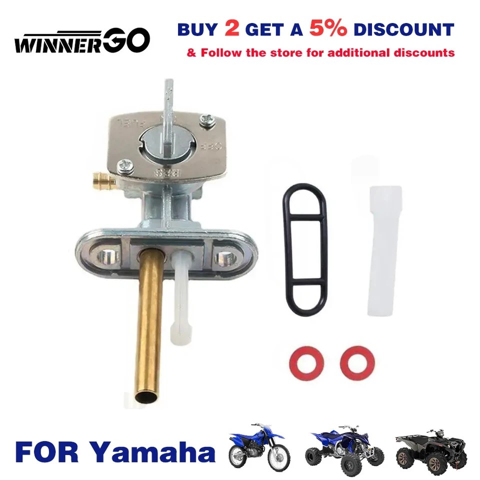 Palivový kohútik na spínač ventilu ventilu Ventil Petcock palivová nádrž pre Yamaha WR426 WR450 XT225 XT350 XT600 XVS 650 V-Star YZ250F YZ400F