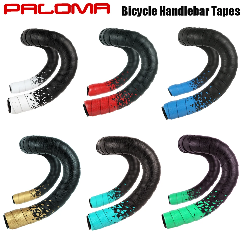 Paloma Bicycle Runchar Ruckes Cycling Ruck Ruck Wrap Road Roolbar Tape Bezkrývku proti vibrácii bicykla rukoväťový pásový pás