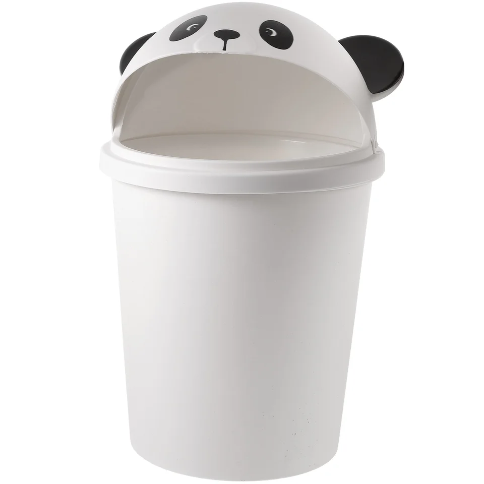 Panda Trash môže malý kôš s opakovaným použiteľným kontajnerom plastový najlepší vonkajší psa