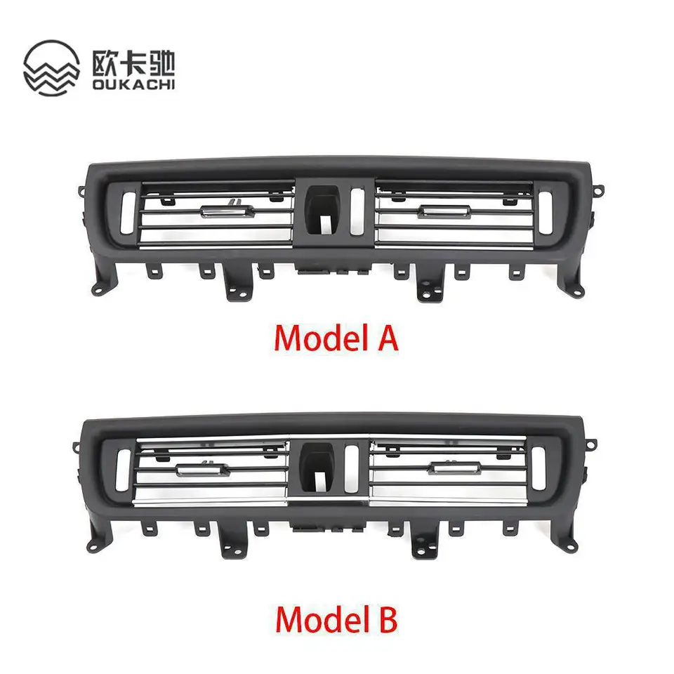 Panel Ac Dashboard Central Central Ac Vent Grille Tirm pre BMW 5 Series F10 F11 520 525 528 535 64229166885 64229209136
