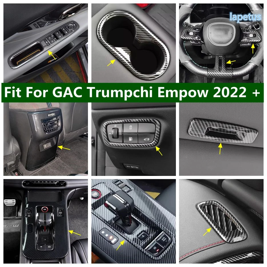 Panel Switch / Svetlo hlavy / Svetlo na prevodový ovládací panel / výstupný kryt Air Outlet pre GAC Trumpchi Embow 2022 2023 2024 Príslušenstvo