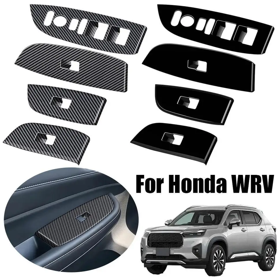 Panelový spínačový panel pre interiérové ​​dvere automobilu pre rámy rámu pre Honda WR-V WR-V WRV DG Series XZ Z+ Automobilky