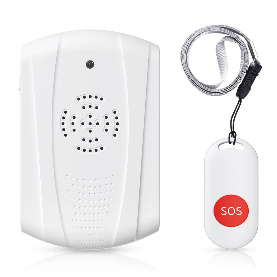 Panika Button Caregiver Pager Wireless SOS Tlačidlo Tlačidlo sestry Call Vzadca pacienta Pomocník Systém pre domácich starších ľudí