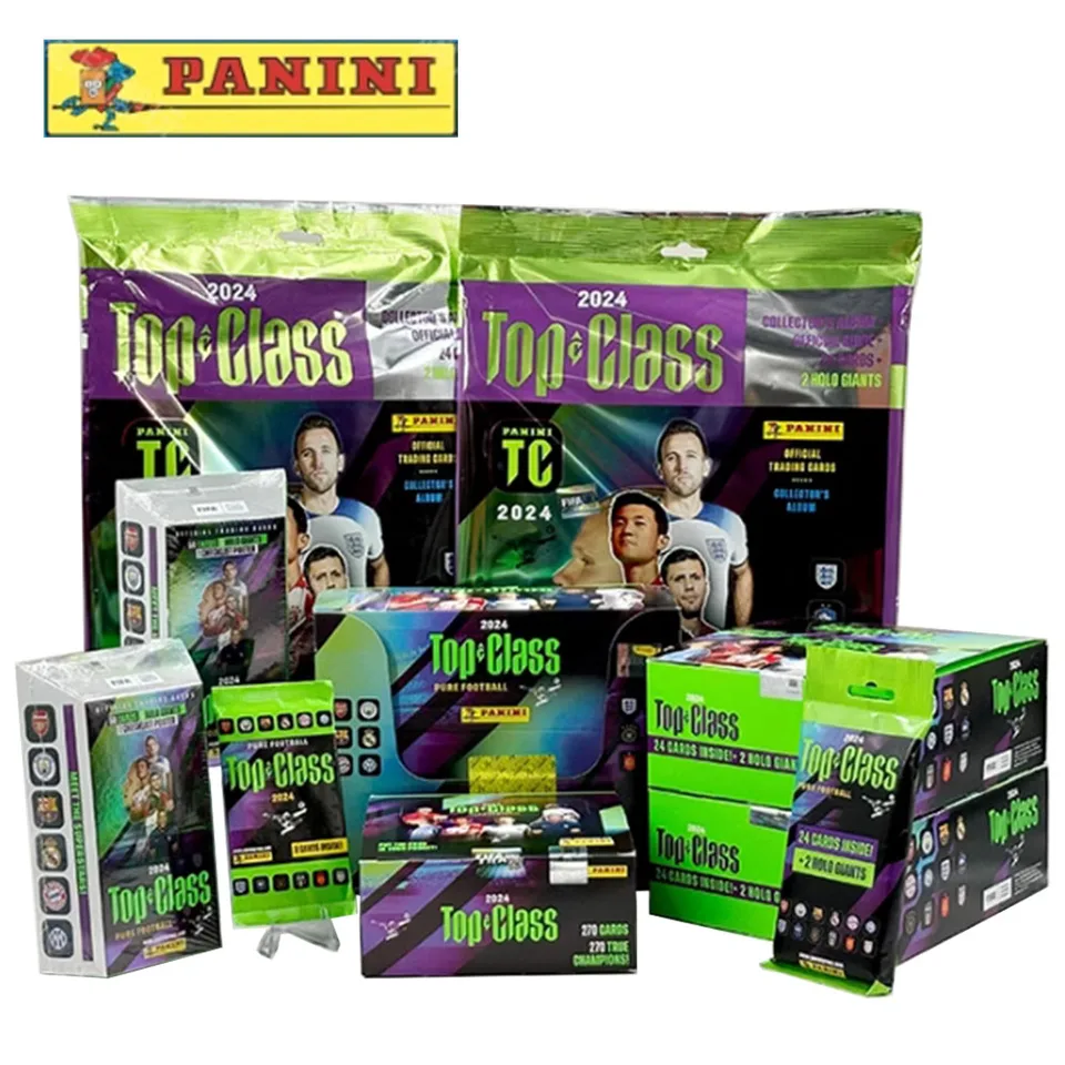 Panini Card 2024 Futbalová karta FIFA Manchester United Real Madrid Milan Milan Football Star Collection Collect Hračky