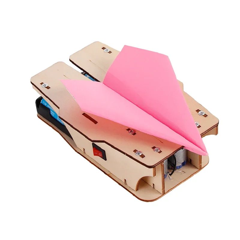 Papierové lietadlo Lietadlo lietadla Ejekcia Ejekcia Model Kit Puzzle DIY Vonkajšie športové lietajúce hračky Vedecká experiment experiment pre deti vzdelávacie hračky