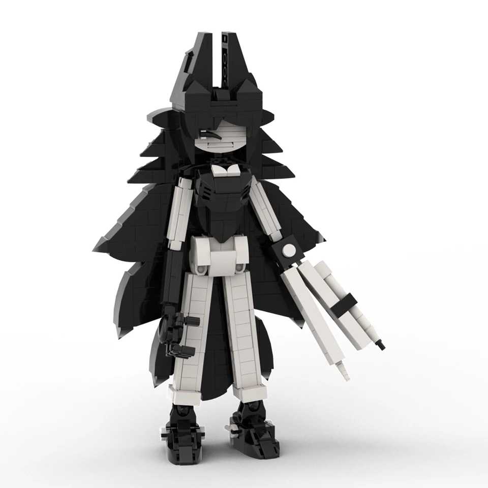 Papierové vzdelávanie Miss kruh stavebné bloky set karikatúry Animation Action figure Model tehly Halloween vianočné darčeky pre deti
