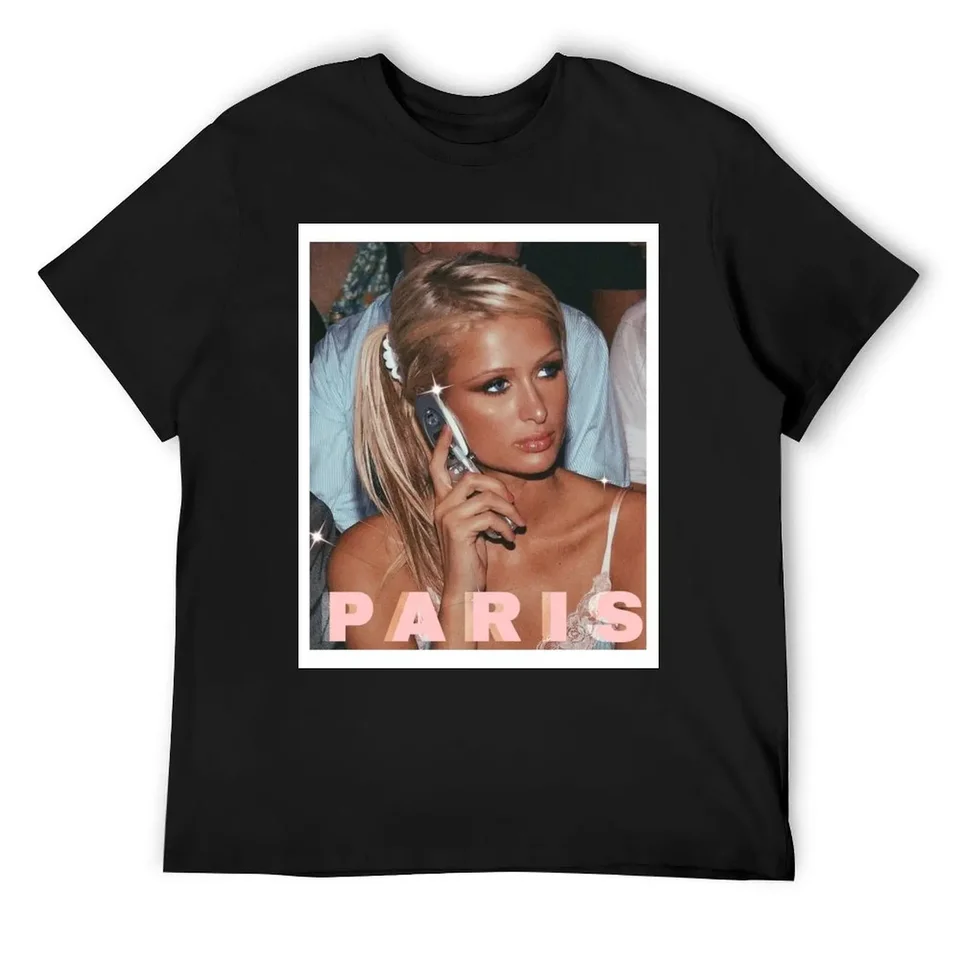 Paris Hilton 90. rokov estetické tričko Y2K Ružové tričko