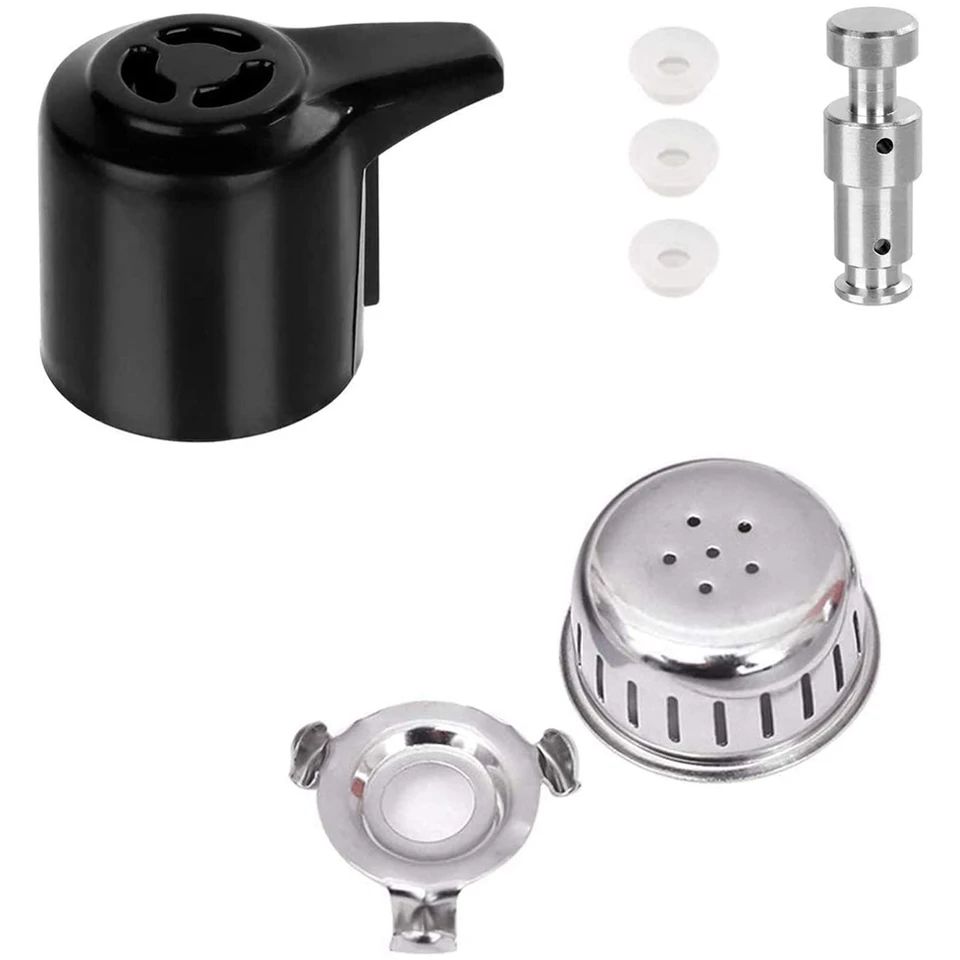 Parné rukoväť Rukoväť plavákového ventilu Výmena dielov s 3 silikónovými uzávermi pre Instantpot Duo 3, 5, 6 Qt, Duo Plus 3, 6 Qt