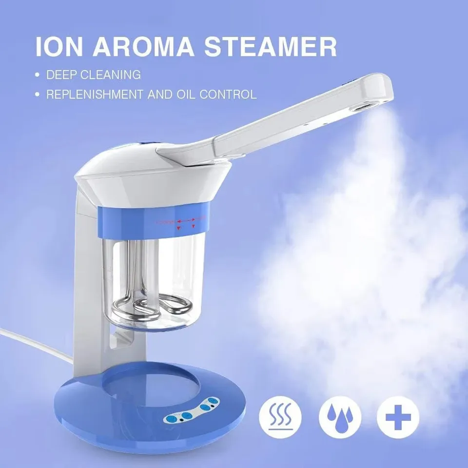 Parný stroj na tvár Atomizer Atomizer Hot nano hmla postrek na tvár iónový ozónový odparovač domáci salón parník Nástroj na starostlivosť o pleť