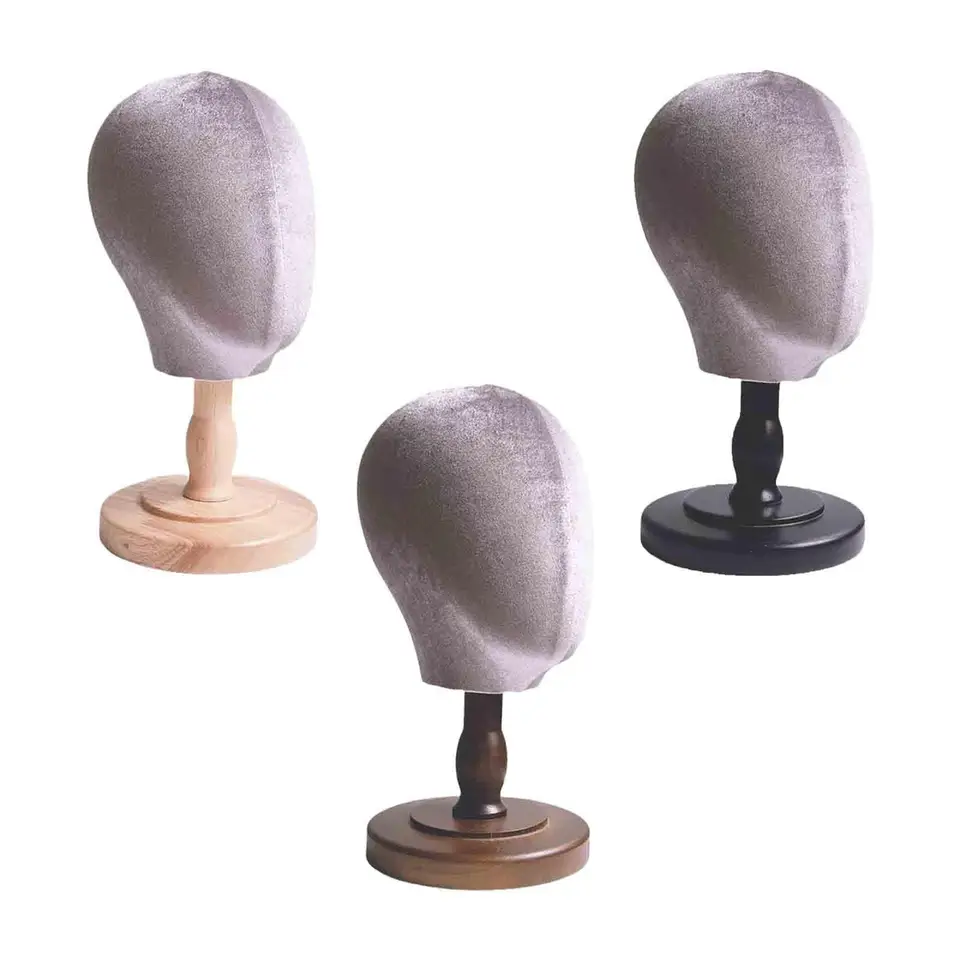 Parochne stojan, parochne držiteľ parochní na hlavu klobúk Stojan Mannequin hlava pre parochne pre pletenie vlasov, osobné použitie maloobchodný maloobchod