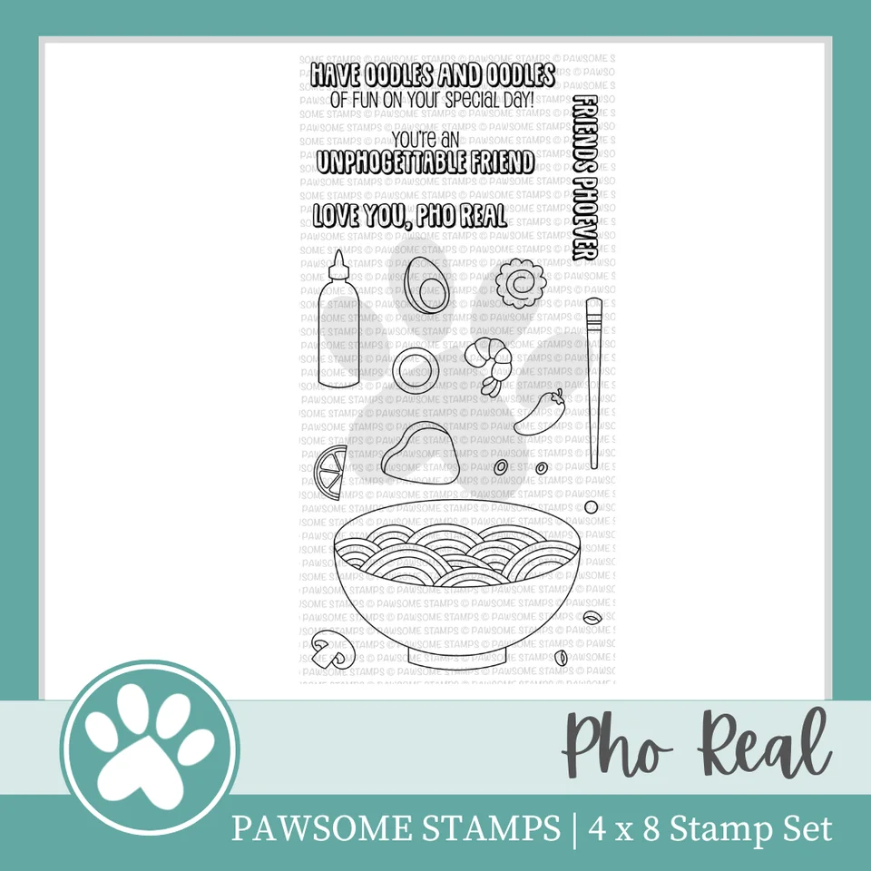 PAS NOVINKA 2023 PHO Real Food Noodle Clear Stamps Set Scrapbooking pre papier Vyrábanie kovových rezných diel