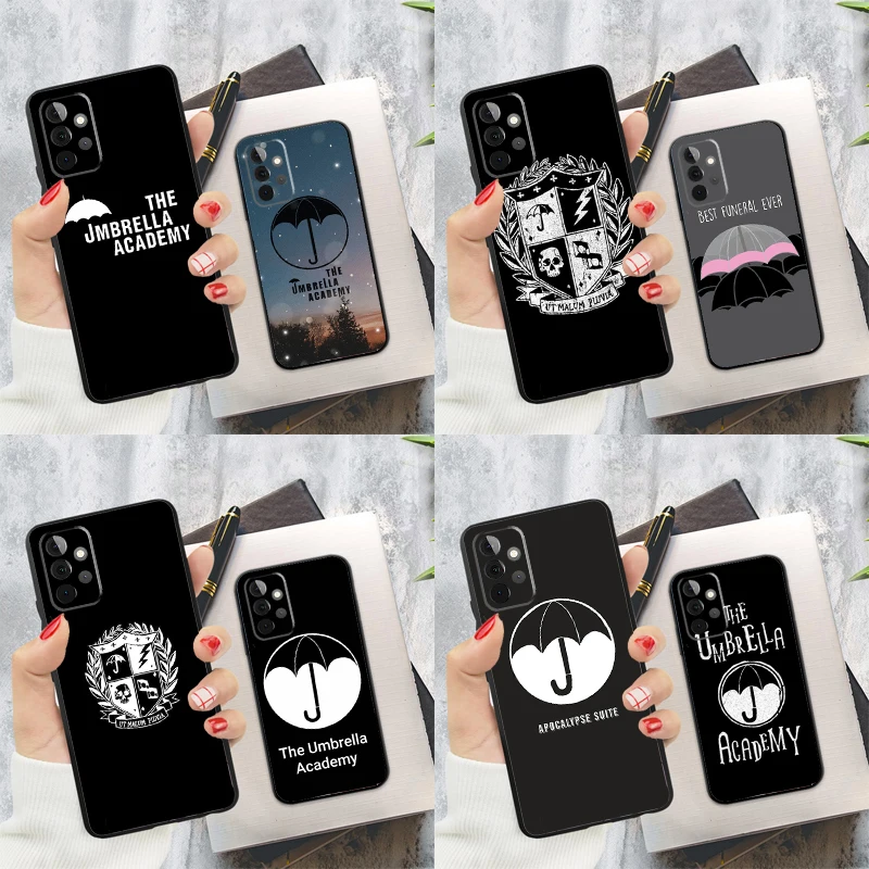 Pase Logo Pase Umbrella Academy pre Samsung Galaxy A15 A25 A55 A54 A34 A14 A35 A52 A32 A12 A51 A71 A13 A33 A53