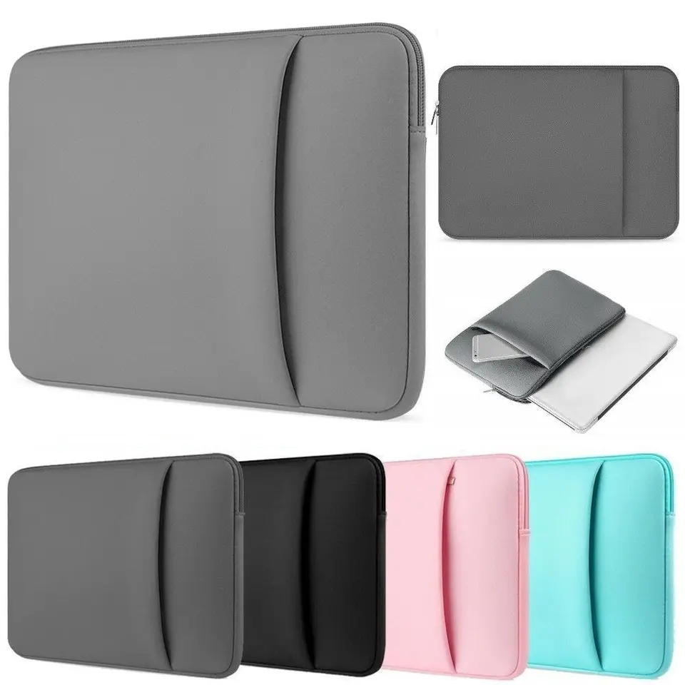 Pase puzdro na laptop vrecko na puzdro na mäkké notebook pre notebook pre Xiaomi Lenovo HP Dell ASUS 11 13 15 palcov