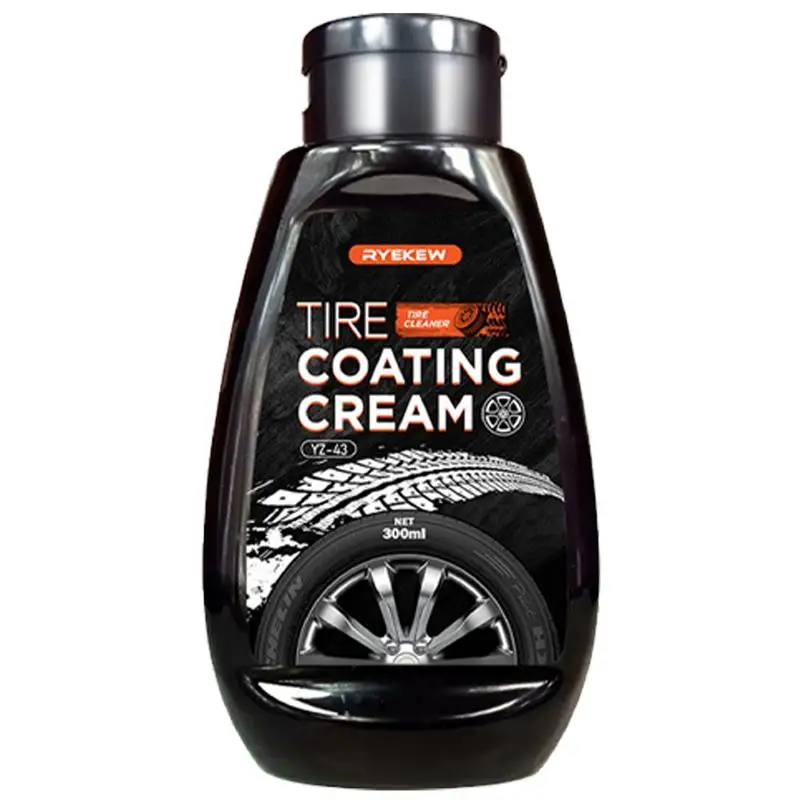 Pasta Pasta Coating Pasta Pneuľká pneumatika Coating Cream 300 ml automobilový povlak lesk pre vysoký leskok lesk a trvanlivosť Get