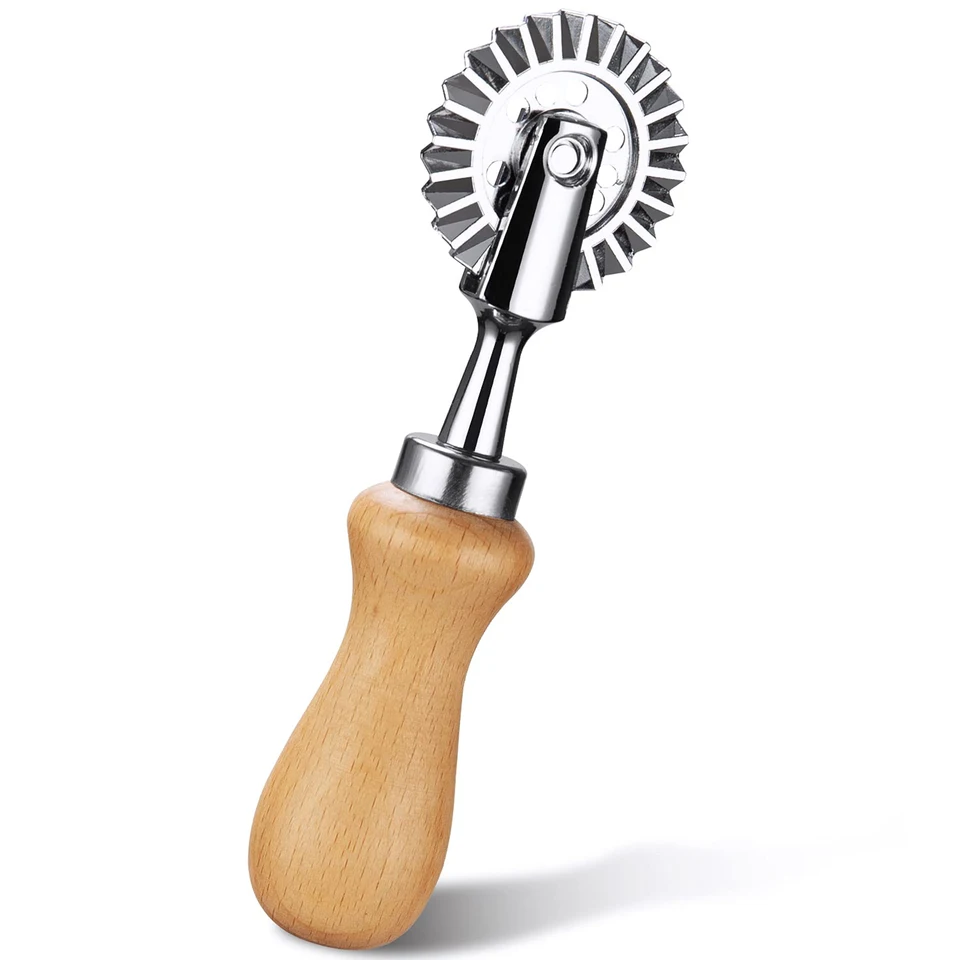Pastové kolesové koleso Cutte Cutter Wheel Ravioli Crimper Wheel pre domáce a kuchynské náradie náradie pre kuchynské doplnky