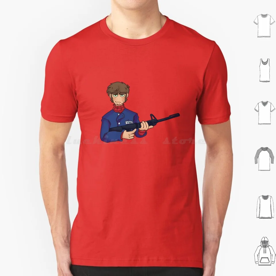 Paul Eddsworld T košeľa bavlnená muži ženy DIY Print Eddsworld Ew Paul Eddsworld Paul Eddsworld Pau Ew Pau Eddsworld Pilot Red