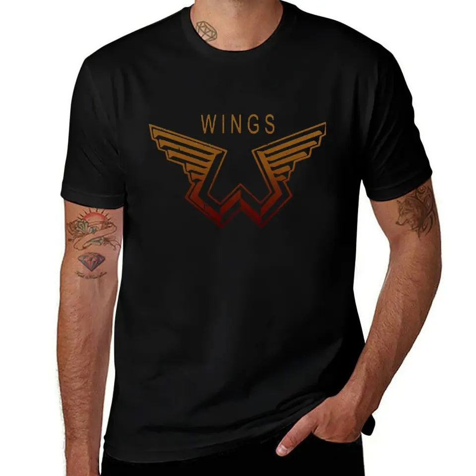 Paul McCartney Wings Tričko Anime Stuff Anime tričko Plus veľkosti topy pánske tričká Top kvality