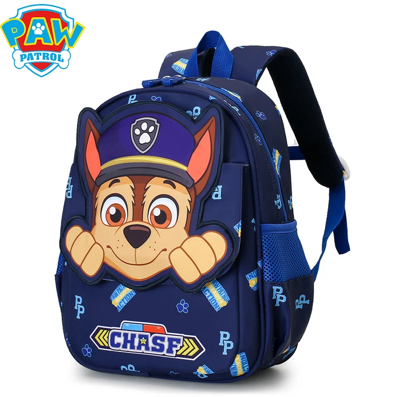 Paw Patrol Batoh Anime postava Chase Skye School Bag Vysoká kapacita Študentba Schoolbag Kids Cestoval Storage Bag Darček