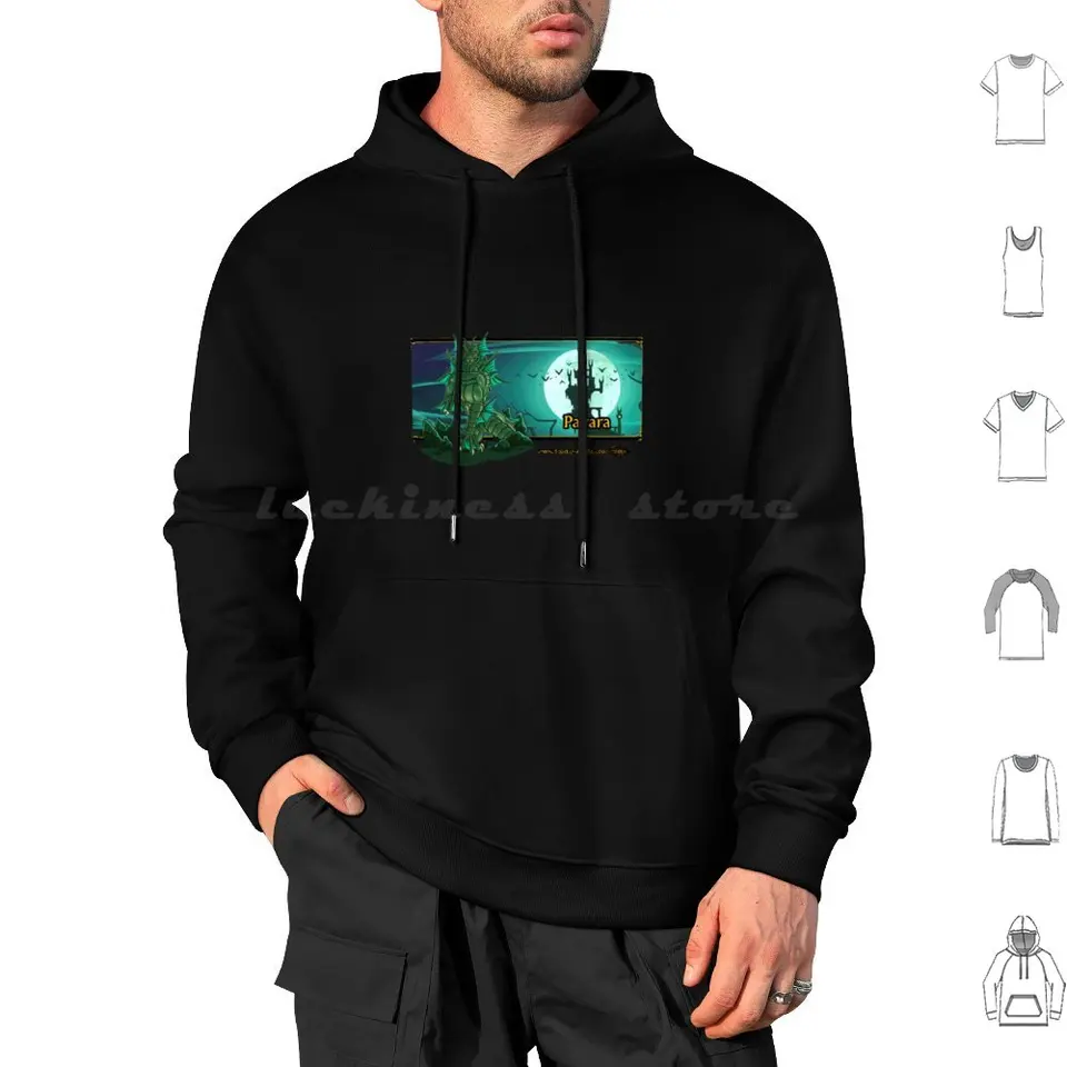Payara Hoodie bavlna s dlhým rukávom Halloween Bloodborne Bloodstained Castle Castlevania Creepy Fishman Horror Macabre Monster