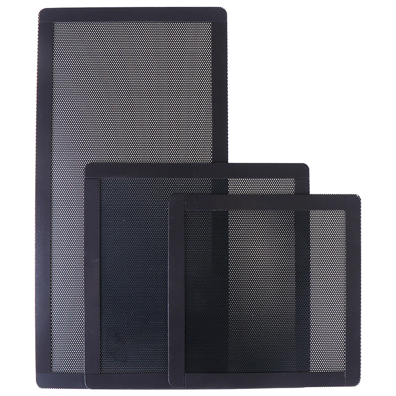 PC Chladenie ventilátora Magnetický prachový filter sieťový kryt počítačového krytu pre počítač/PC Case Cooling ventilátor 12x12cm 14x14cm 12x24cm