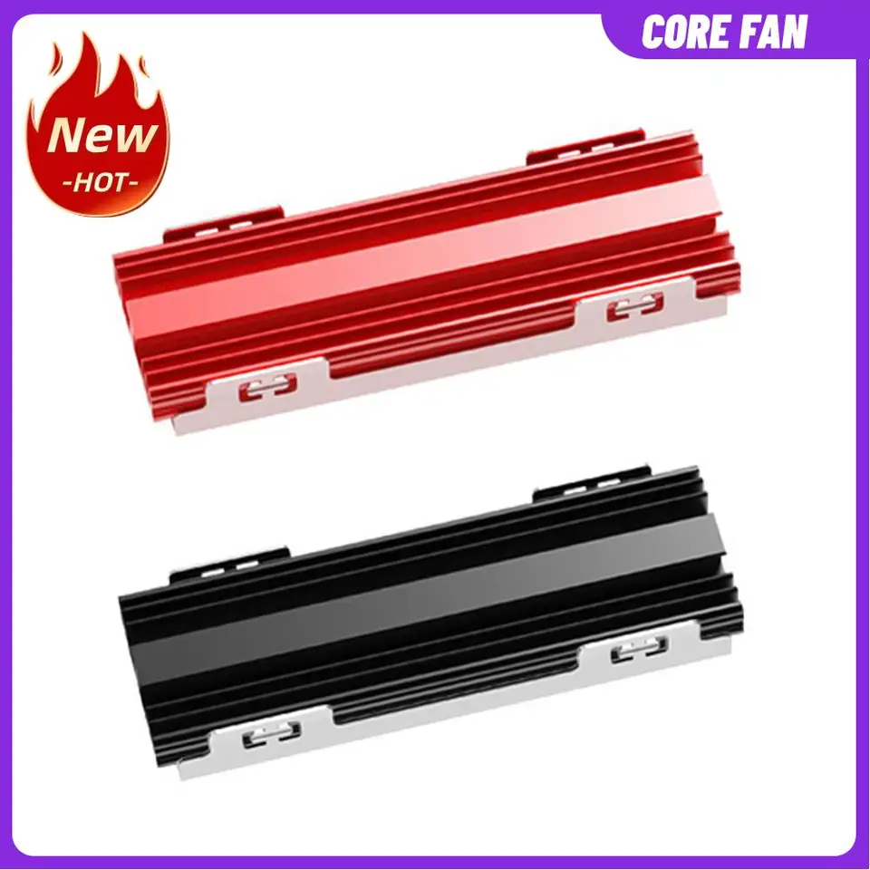 PC zliatina hliníka s hliníkom M.2 SSD chladenie chladiča M2 NVME 2280 Hnací radiátor pre NVME M.2 2280 SSD